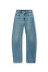 Curved Mid Rise Jeans