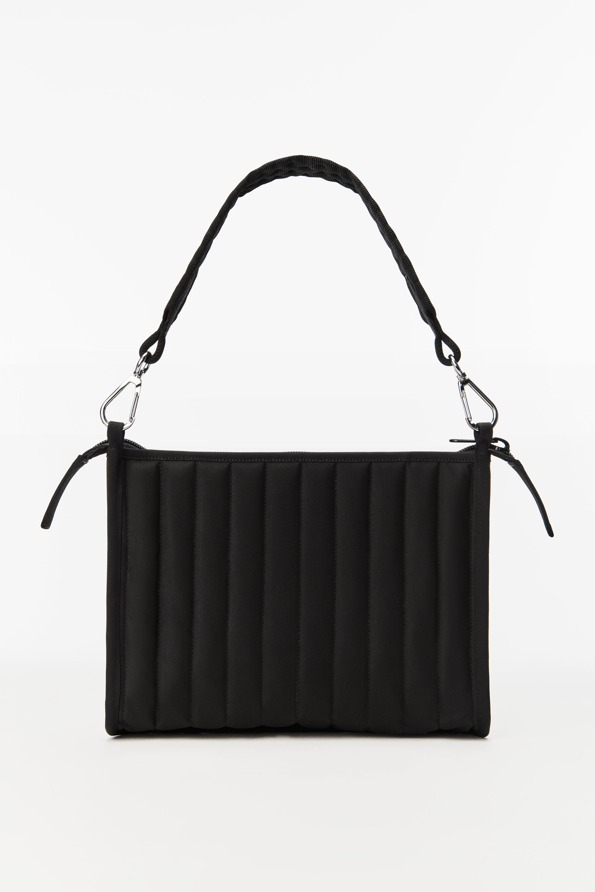 alexanderwang ELITE TECH SHOULDER BAG IN NYLON BLACK