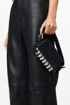 alexander wang black ricco mini crossbody bag in lambskin leather