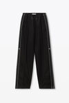 Track Pant with Logo Tape in Pique