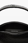 alexander wang black ricco mini crossbody bag in lambskin leather