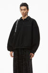 alexander wang washed pepper crocodile jacquard velour track pants