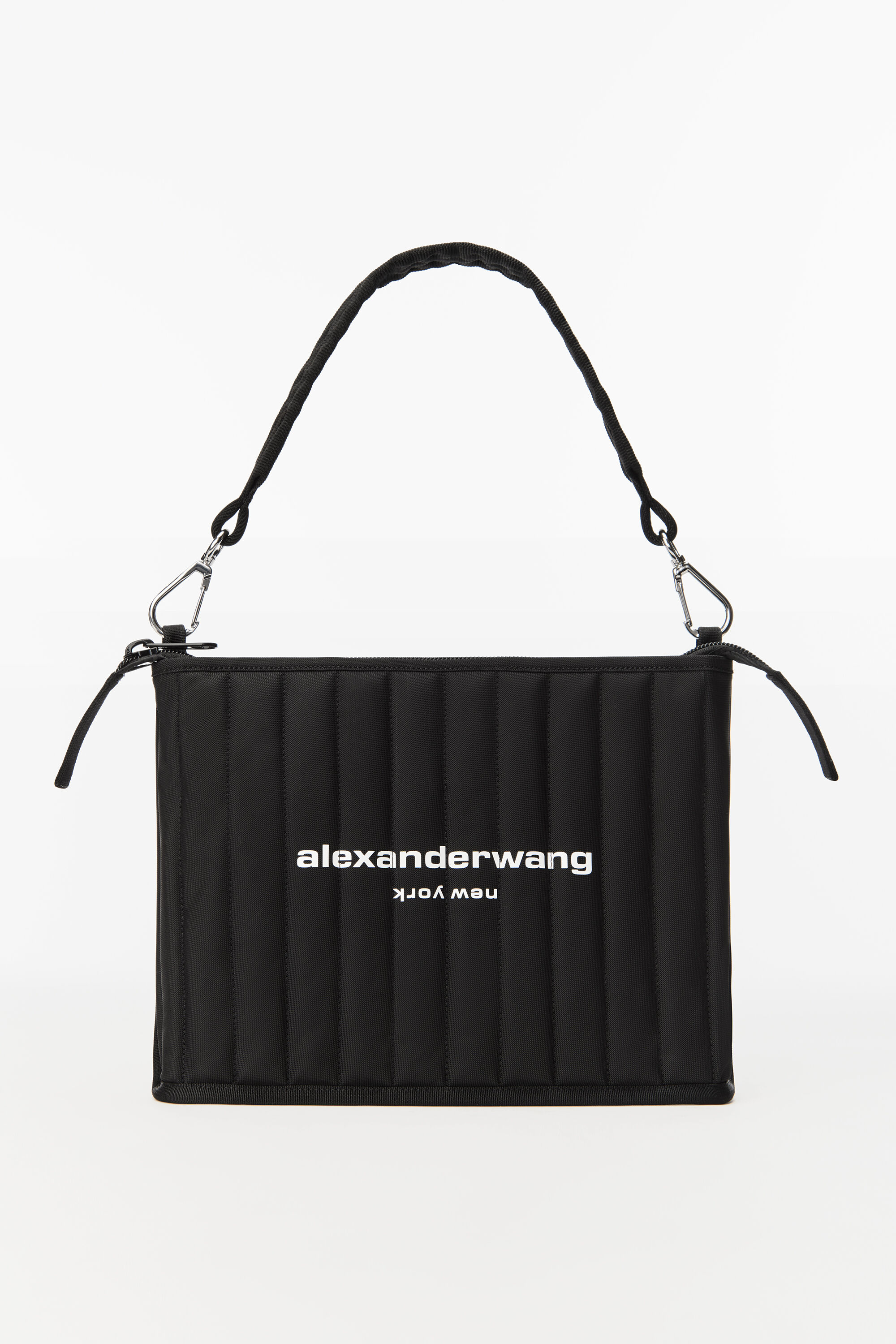 alexanderwang elite tech shoulder bag BLACK - alexanderwang® CN