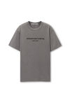 alexander wang washed granite glitter puff logo tee in cotton