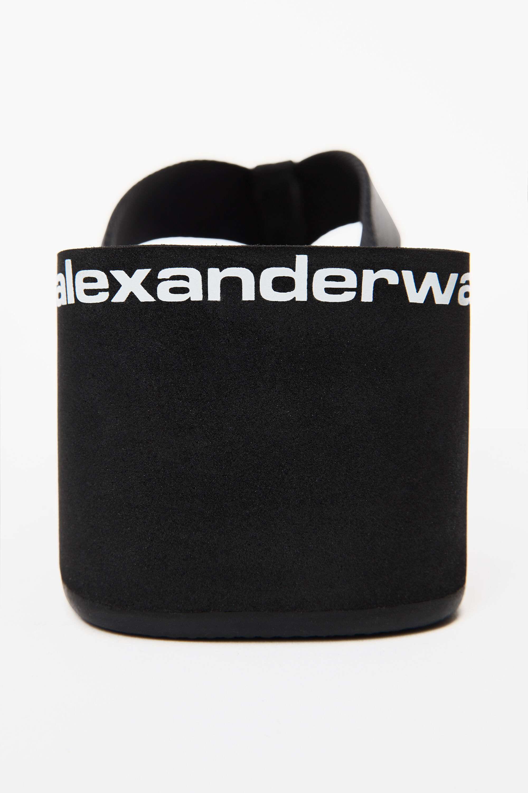 alexanderwang AW NYLON WEDGE FLIP FLOPS BLACK - alexanderwang® CN