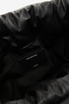 alexander wang black ryan puff large bag in lambskin leather